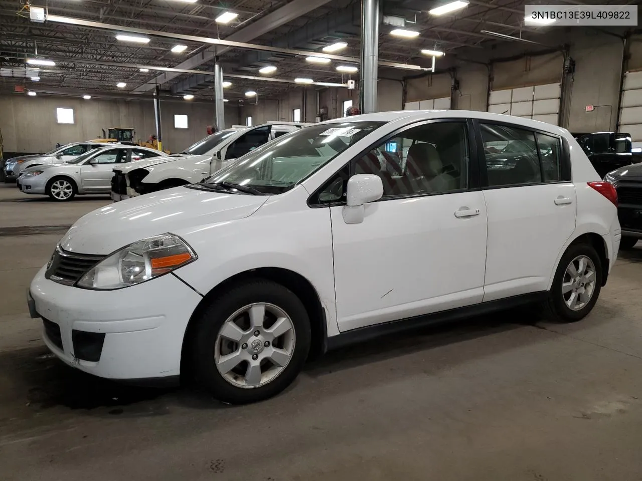 2009 Nissan Versa S VIN: 3N1BC13E39L409822 Lot: 78221924