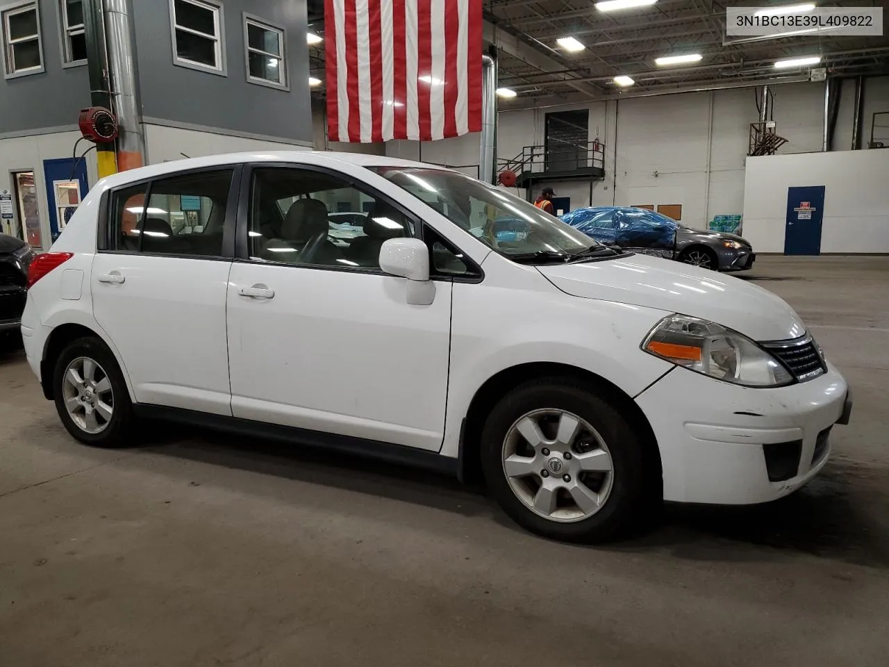 2009 Nissan Versa S VIN: 3N1BC13E39L409822 Lot: 78221924