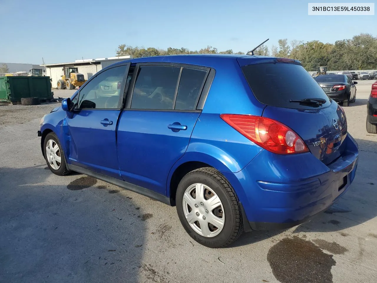 2009 Nissan Versa S VIN: 3N1BC13E59L450338 Lot: 78234634