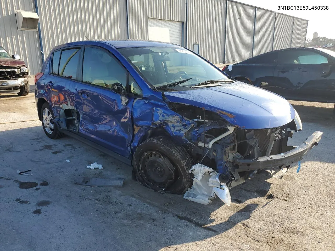 2009 Nissan Versa S VIN: 3N1BC13E59L450338 Lot: 78234634