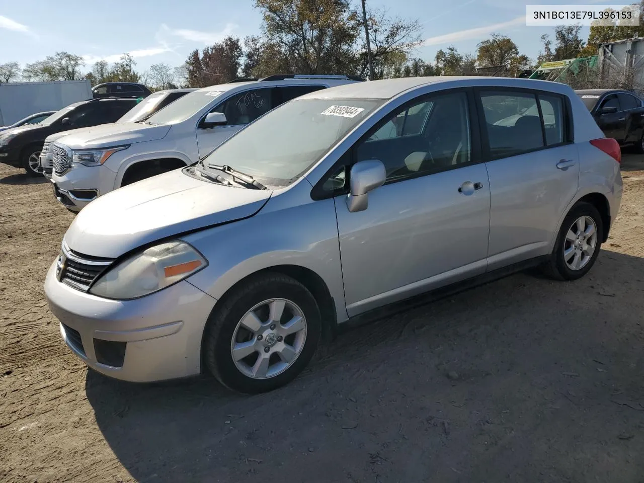 2009 Nissan Versa S VIN: 3N1BC13E79L396153 Lot: 78392944