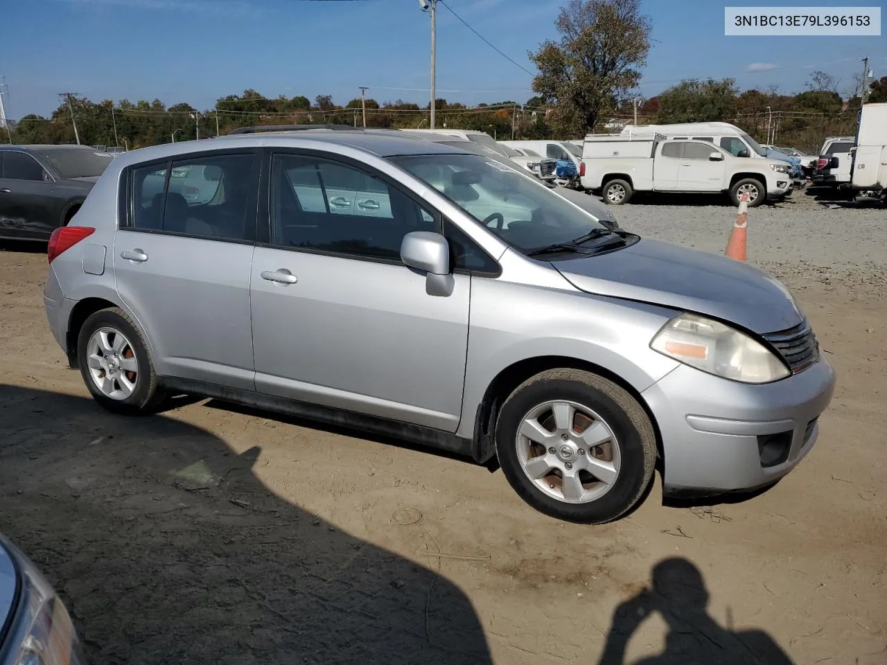 2009 Nissan Versa S VIN: 3N1BC13E79L396153 Lot: 78392944