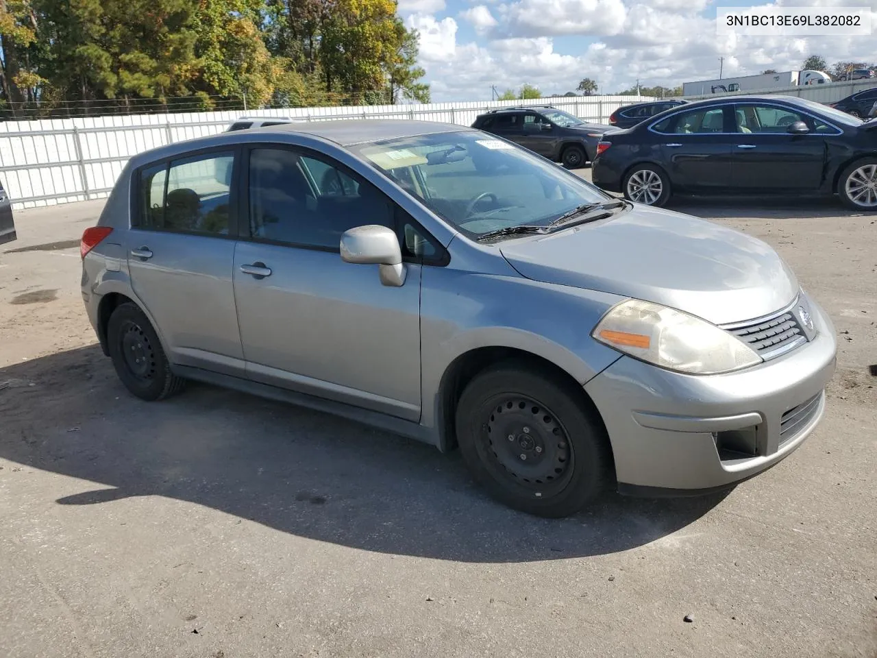 2009 Nissan Versa S VIN: 3N1BC13E69L382082 Lot: 78638694