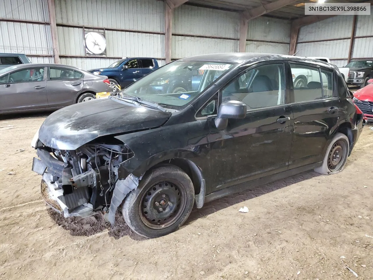 2009 Nissan Versa S VIN: 3N1BC13EX9L398866 Lot: 78645884