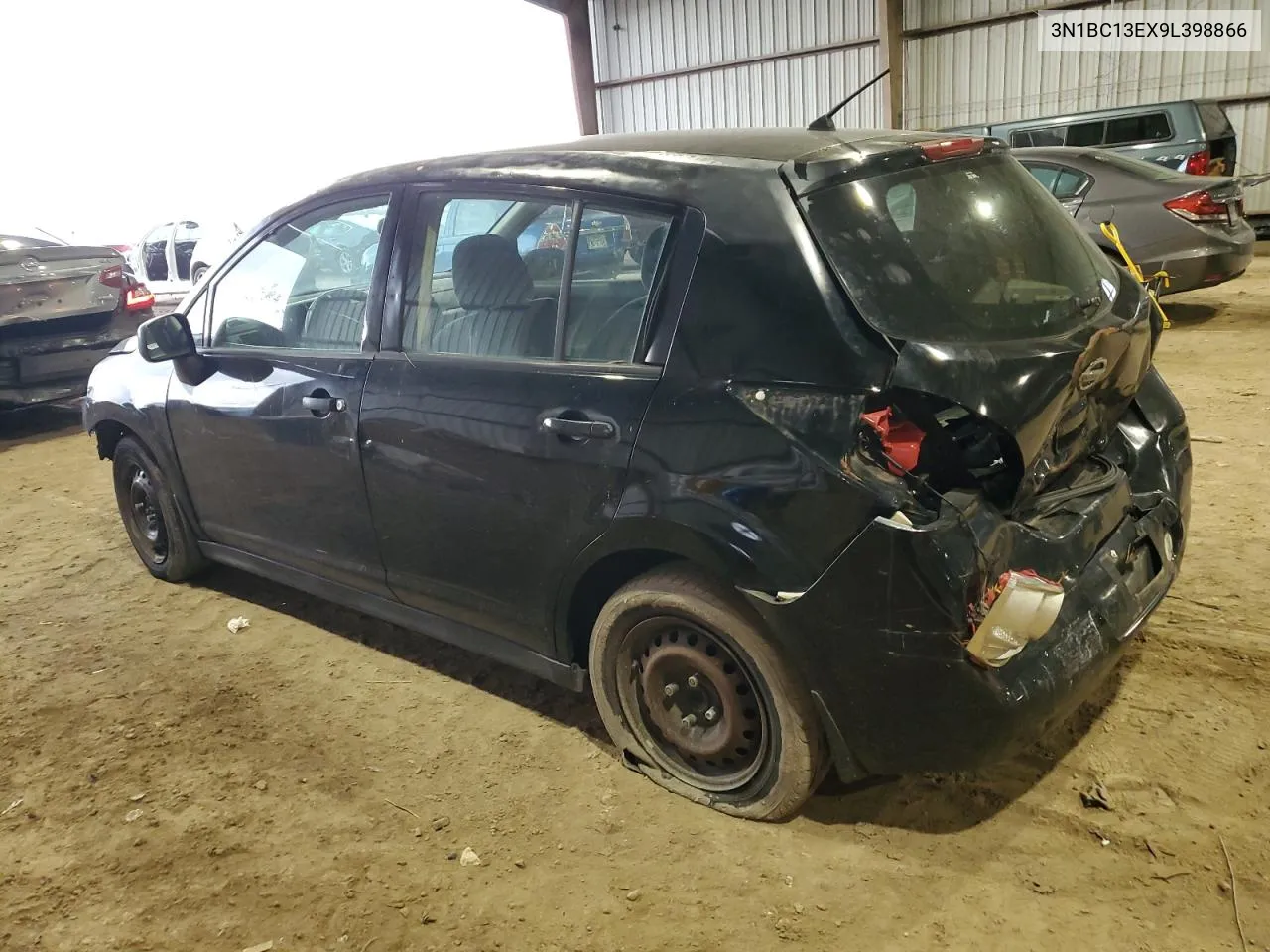 2009 Nissan Versa S VIN: 3N1BC13EX9L398866 Lot: 78645884