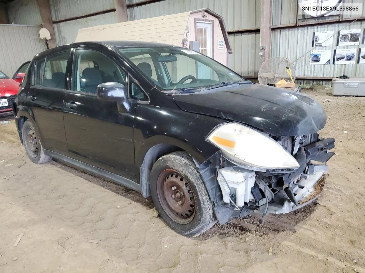 2009 Nissan Versa S VIN: 3N1BC13EX9L398866 Lot: 78645884