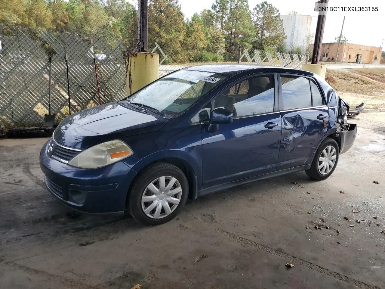 2009 Nissan Versa S VIN: 3N1BC11EX9L363165 Lot: 79163434