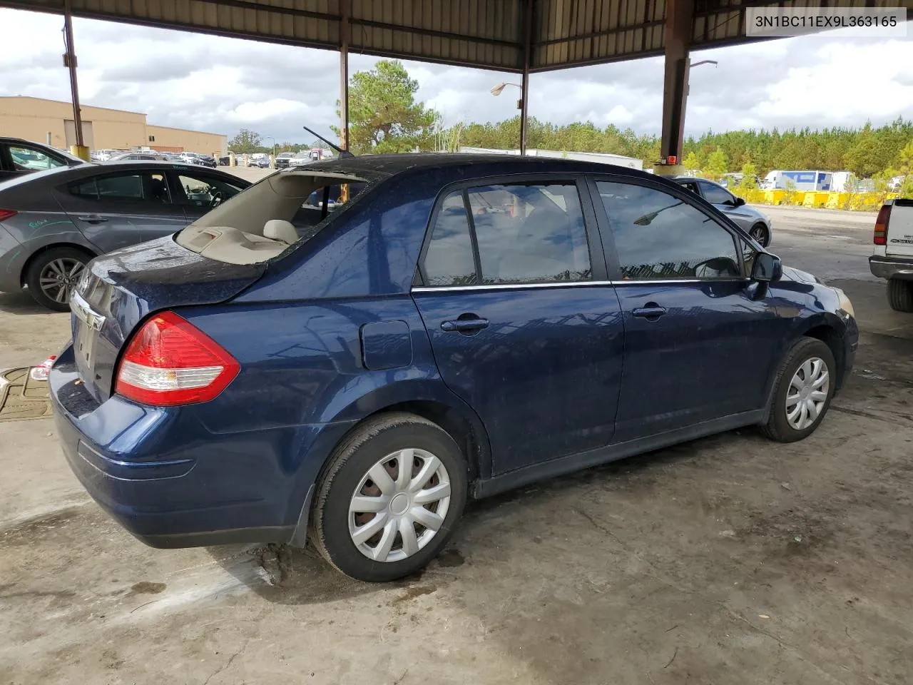 2009 Nissan Versa S VIN: 3N1BC11EX9L363165 Lot: 79163434