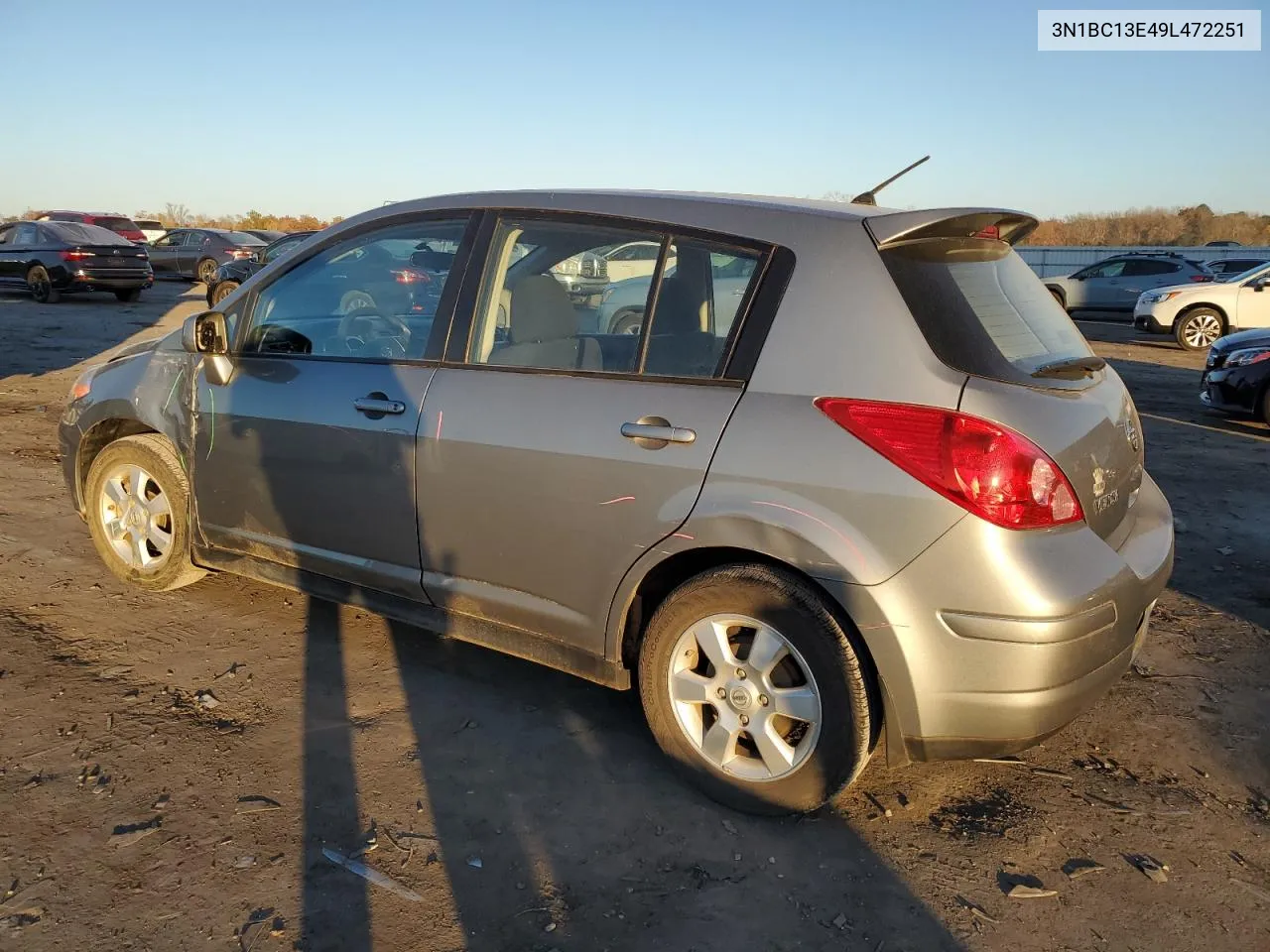 2009 Nissan Versa S VIN: 3N1BC13E49L472251 Lot: 79603994