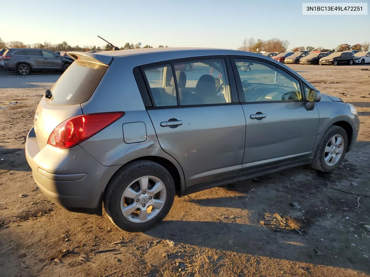 2009 Nissan Versa S VIN: 3N1BC13E49L472251 Lot: 79603994