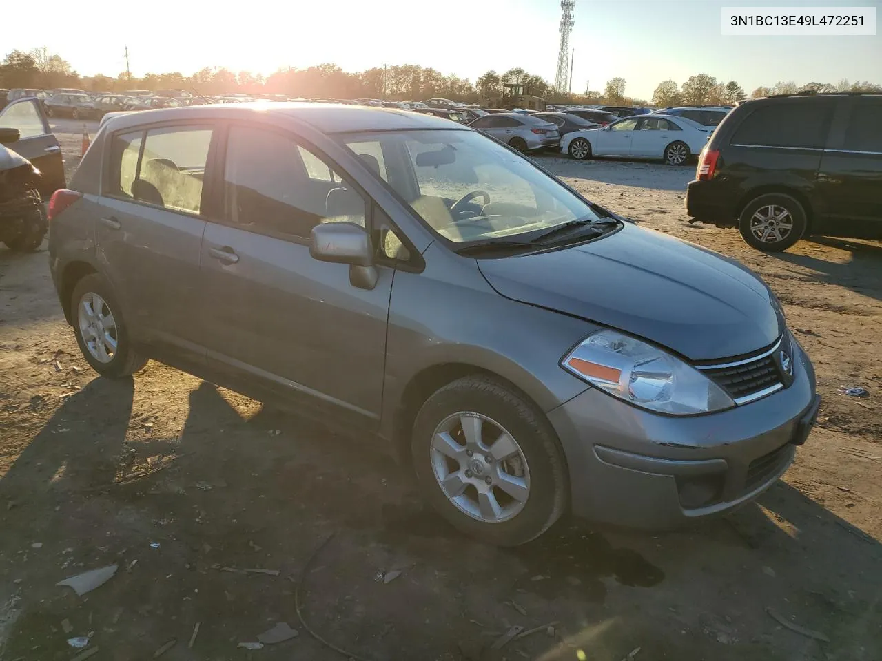 2009 Nissan Versa S VIN: 3N1BC13E49L472251 Lot: 79603994