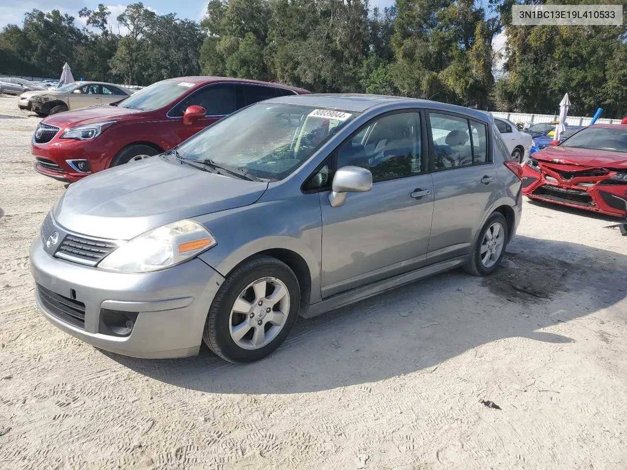 2009 Nissan Versa S VIN: 3N1BC13E19L410533 Lot: 80039044