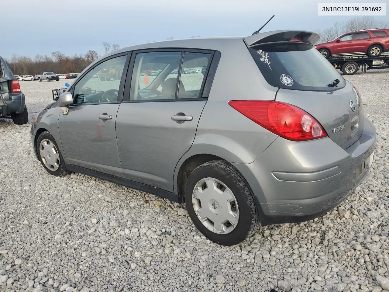 2009 Nissan Versa S VIN: 3N1BC13E19L391692 Lot: 80575534