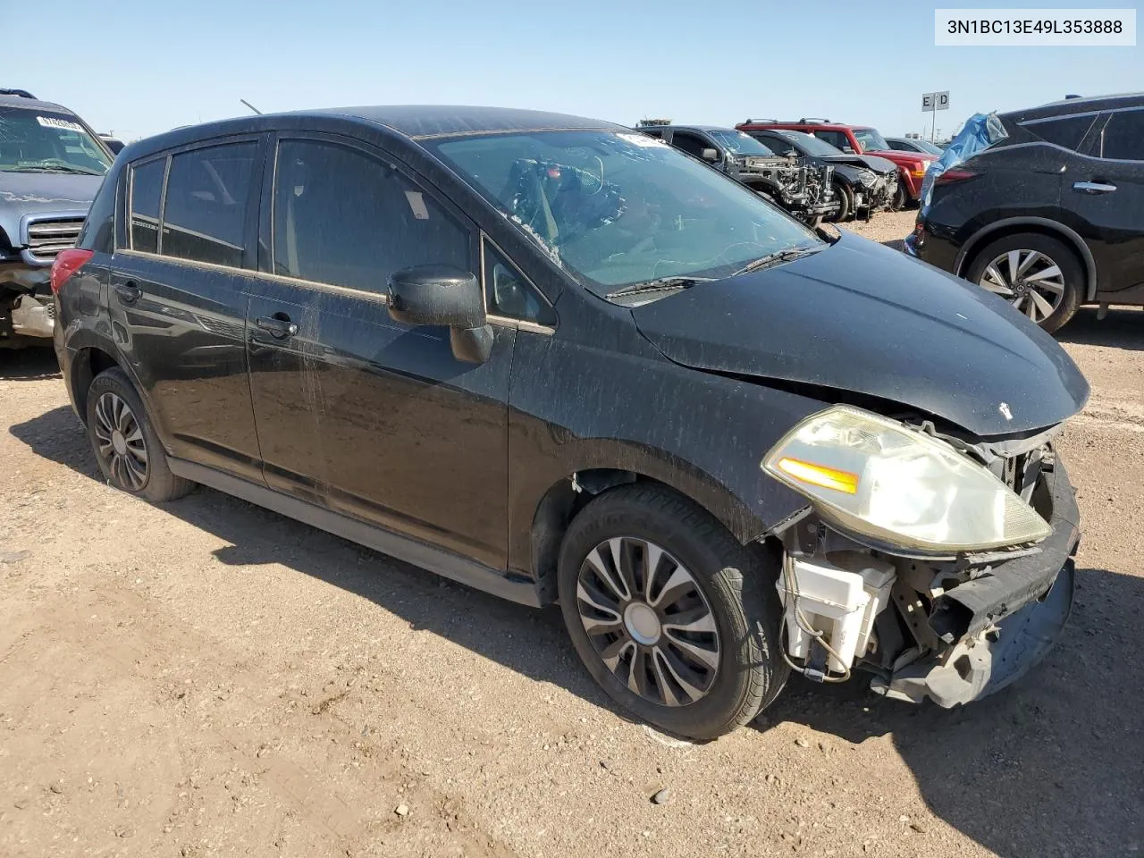 2009 Nissan Versa S VIN: 3N1BC13E49L353888 Lot: 81446823