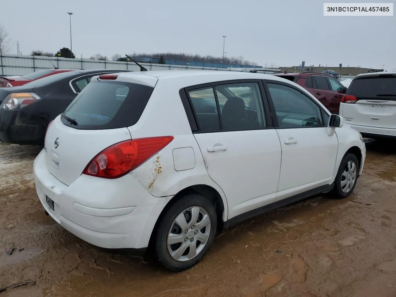 2010 Nissan Versa S VIN: 3N1BC1CP1AL457485 Lot: 40099964