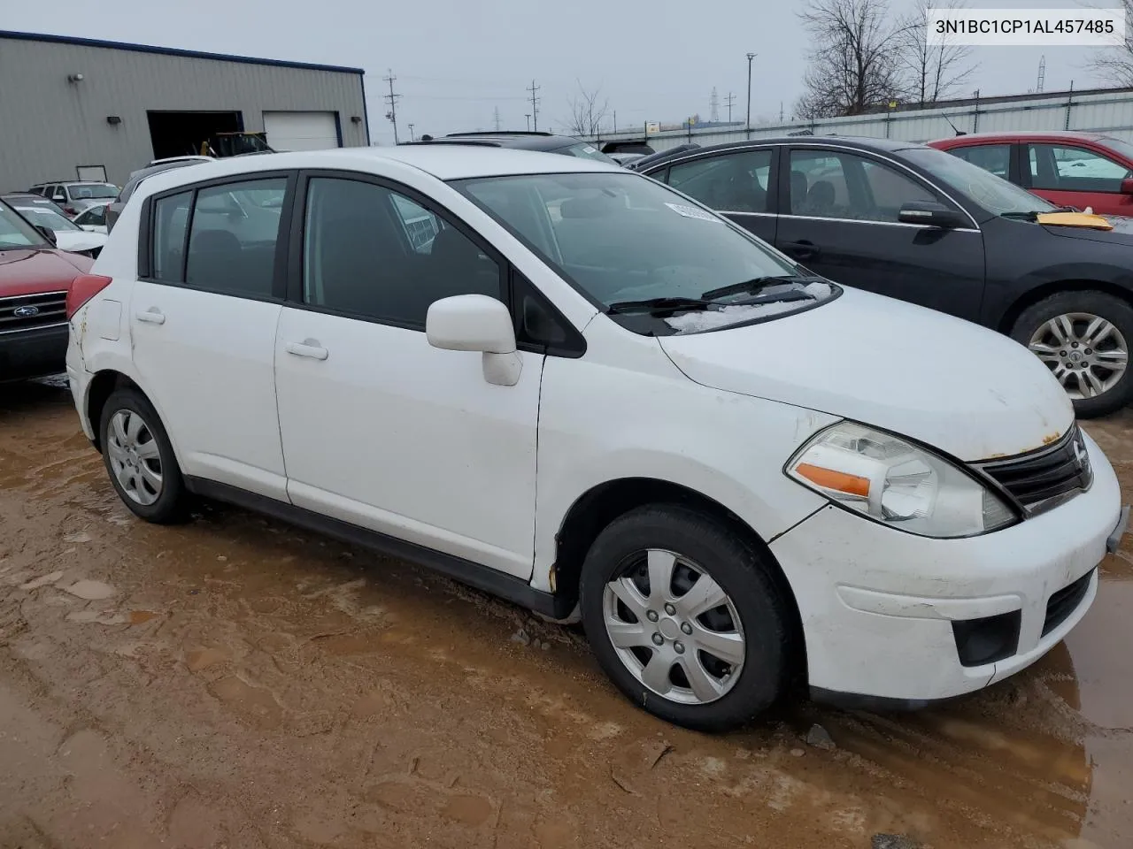 2010 Nissan Versa S VIN: 3N1BC1CP1AL457485 Lot: 40099964