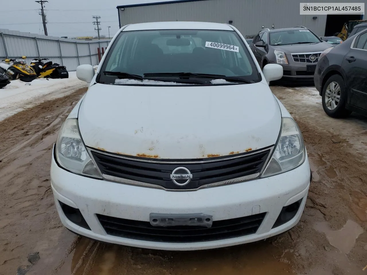 2010 Nissan Versa S VIN: 3N1BC1CP1AL457485 Lot: 40099964