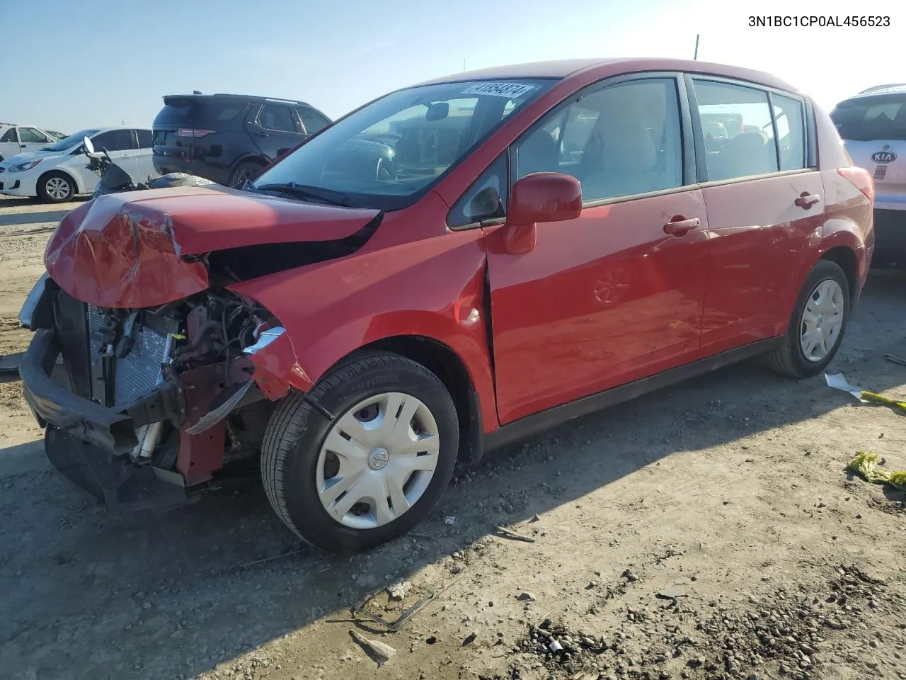 2010 Nissan Versa S VIN: 3N1BC1CP0AL456523 Lot: 41854874