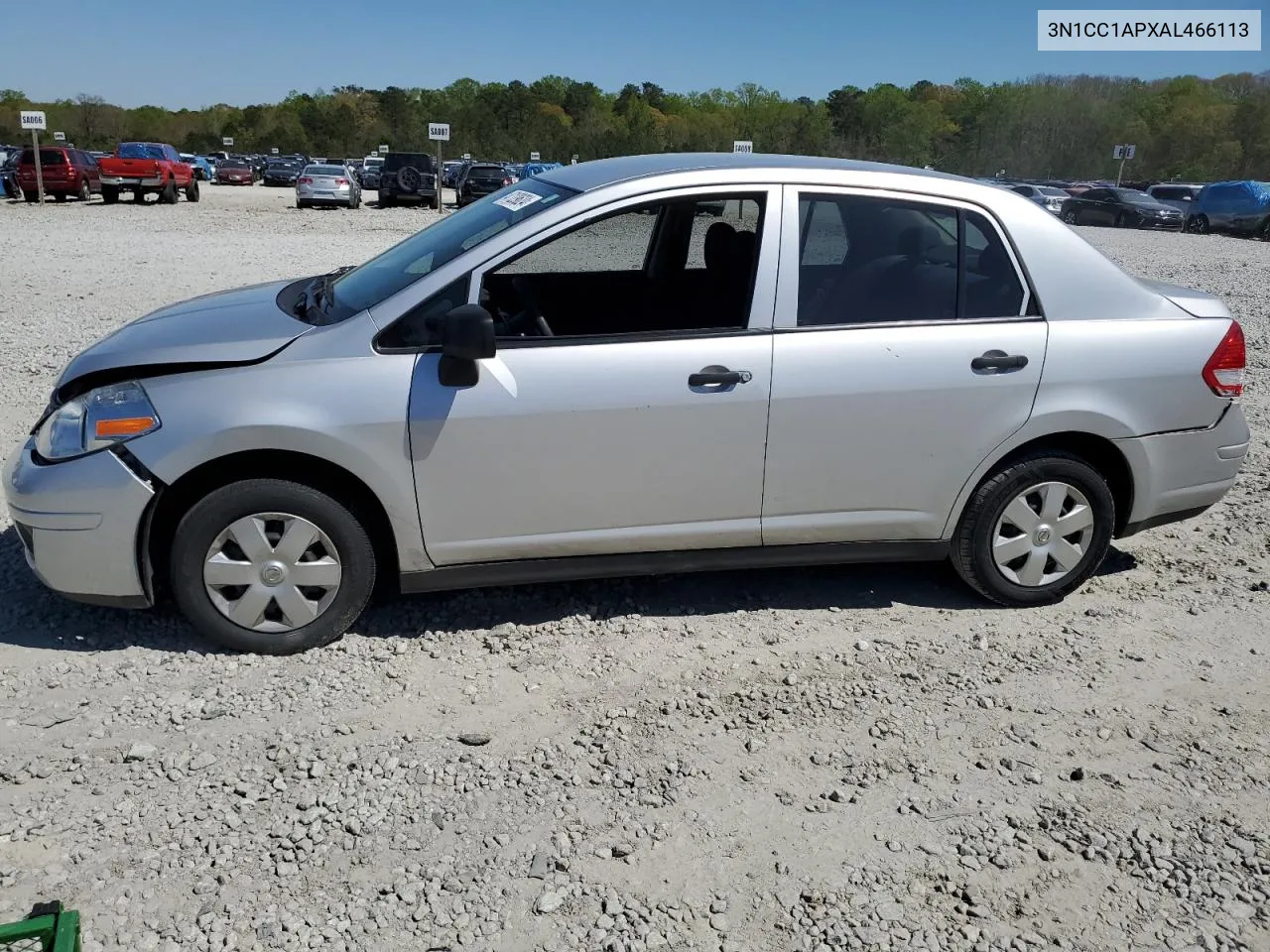 2010 Nissan Versa S VIN: 3N1CC1APXAL466113 Lot: 47129624