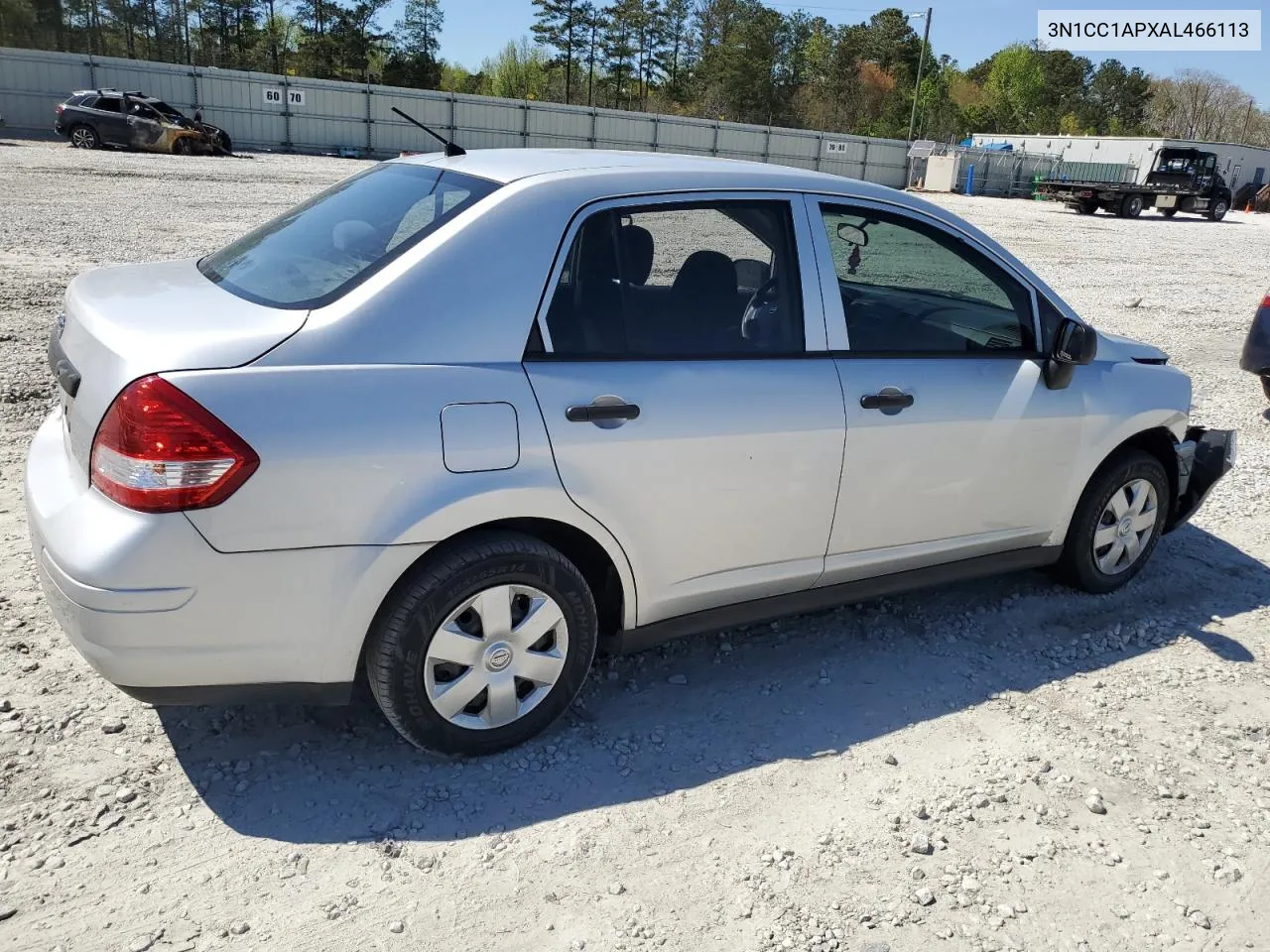 2010 Nissan Versa S VIN: 3N1CC1APXAL466113 Lot: 47129624