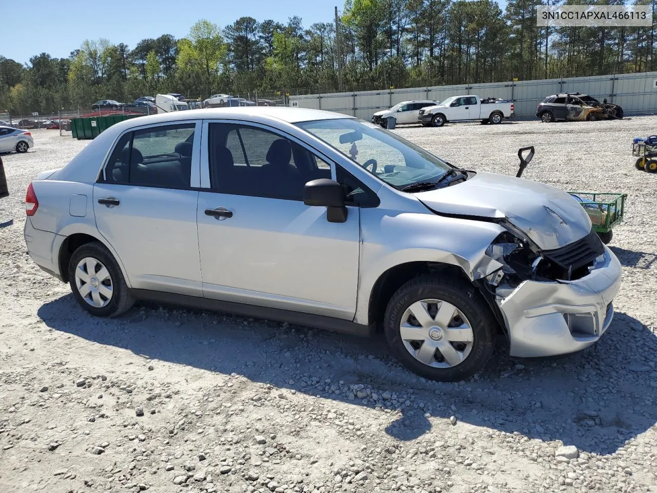 2010 Nissan Versa S VIN: 3N1CC1APXAL466113 Lot: 47129624