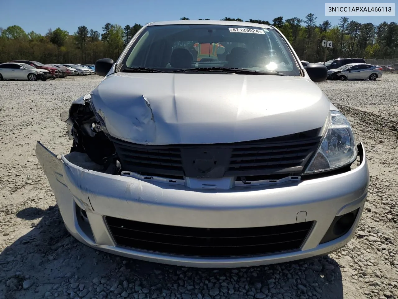 2010 Nissan Versa S VIN: 3N1CC1APXAL466113 Lot: 47129624