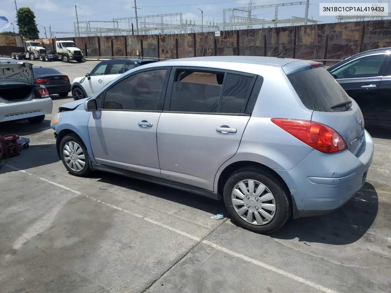 2010 Nissan Versa S VIN: 3N1BC1CP1AL419433 Lot: 59362004