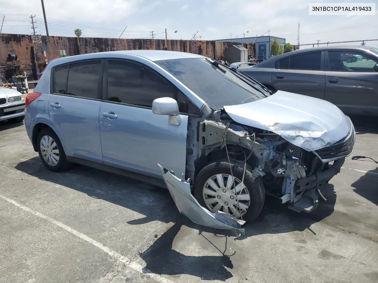 2010 Nissan Versa S VIN: 3N1BC1CP1AL419433 Lot: 59362004