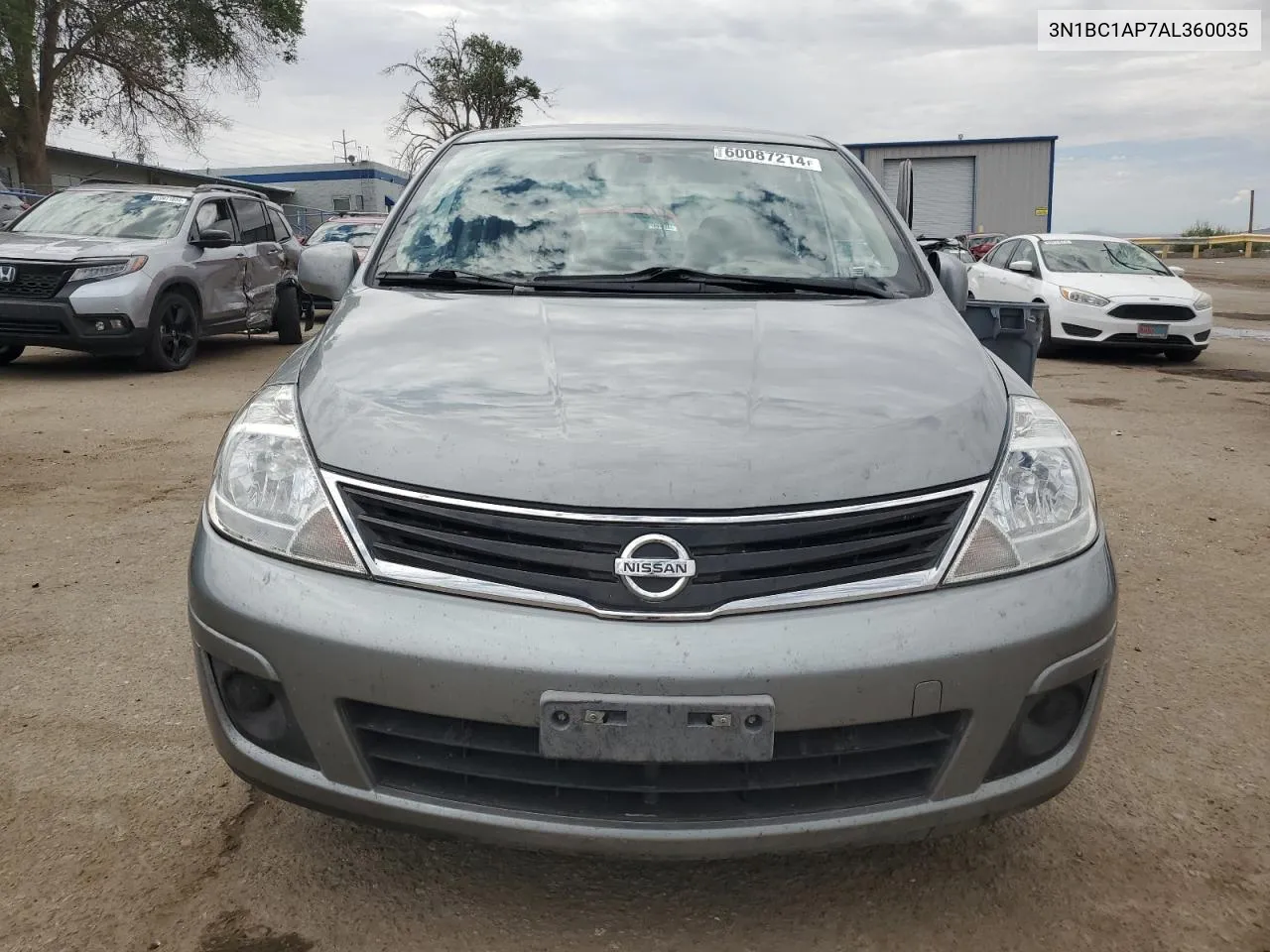 2010 Nissan Versa S VIN: 3N1BC1AP7AL360035 Lot: 60087214