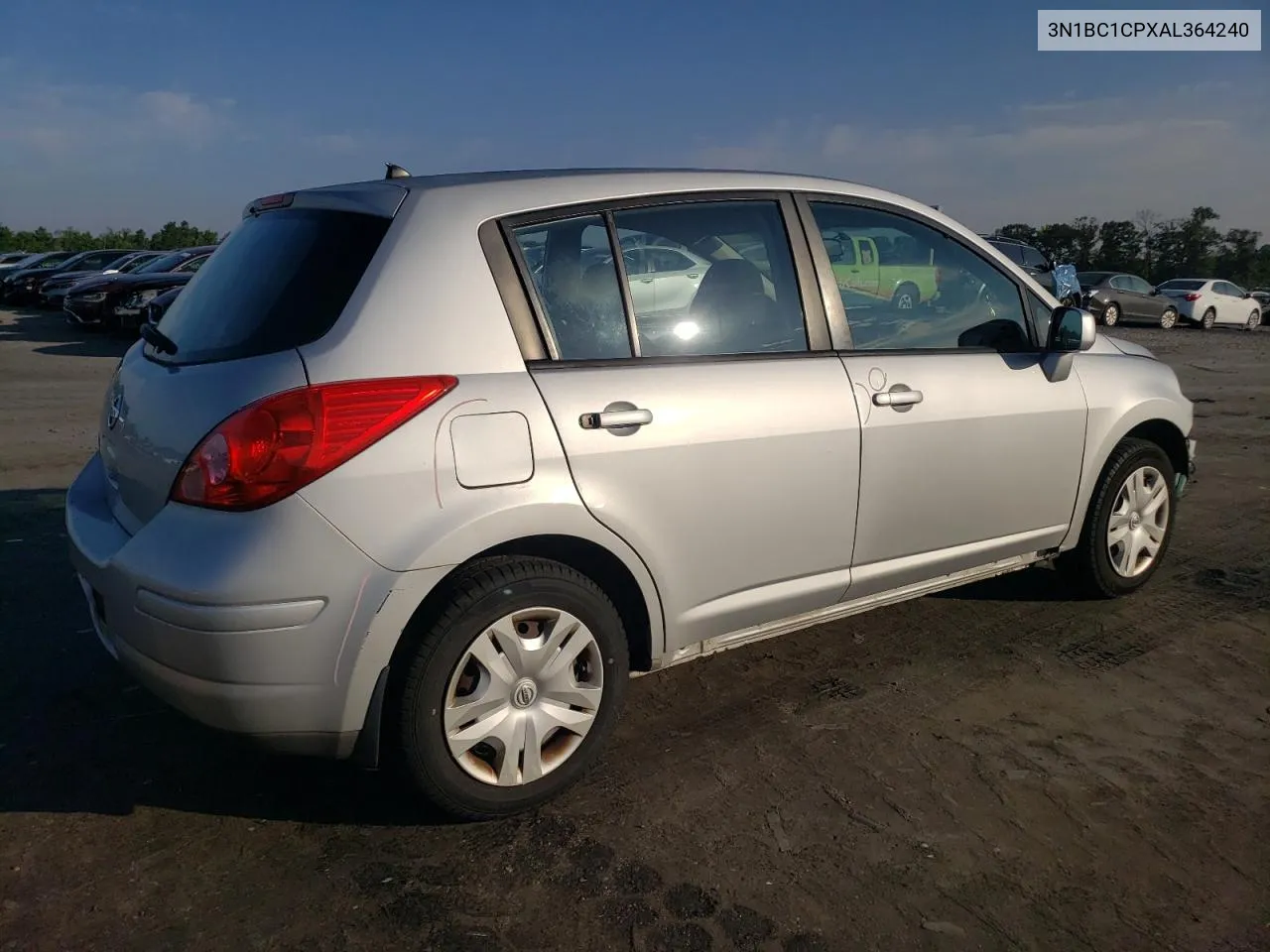 2010 Nissan Versa S VIN: 3N1BC1CPXAL364240 Lot: 61069484