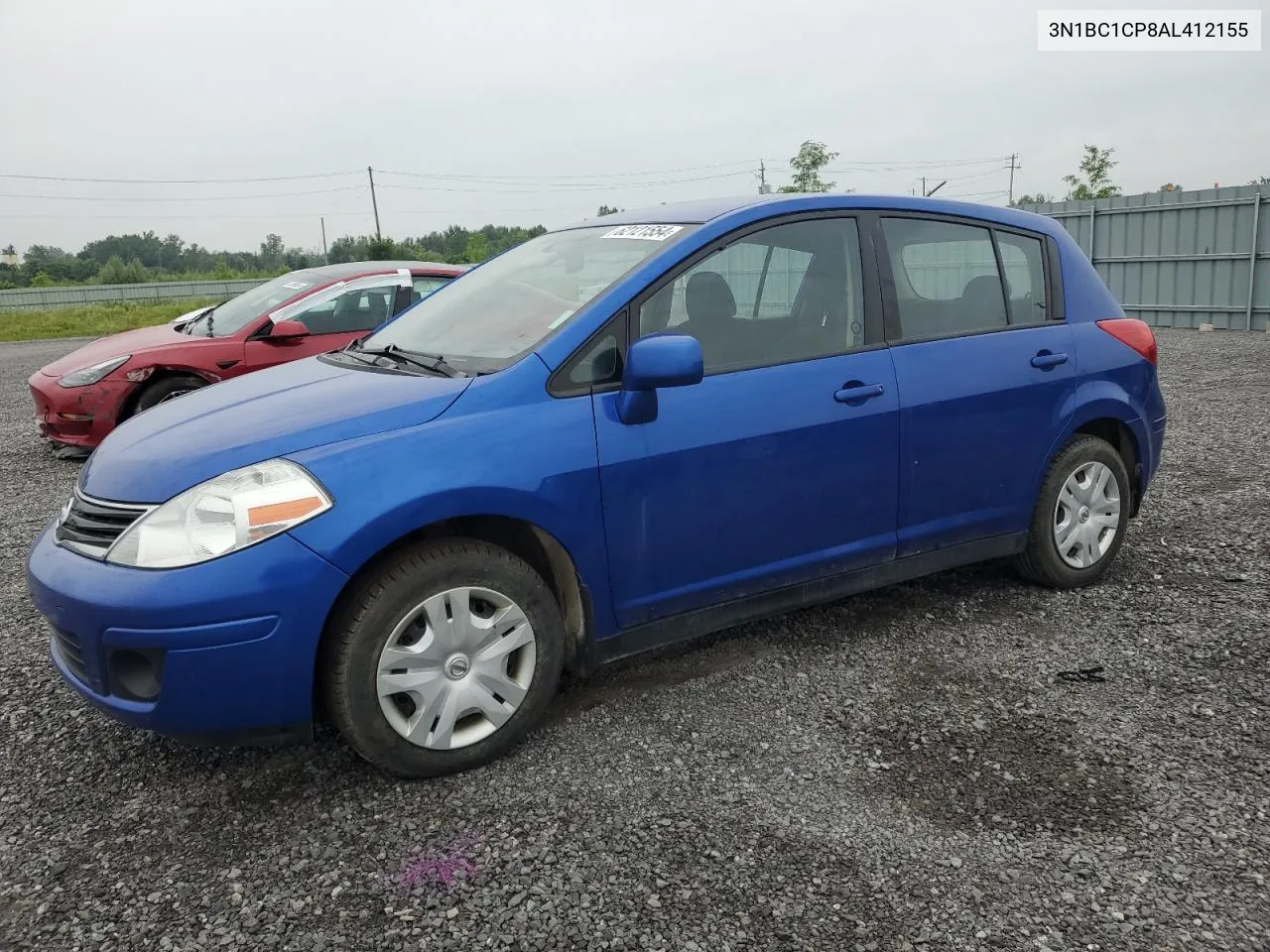 2010 Nissan Versa S VIN: 3N1BC1CP8AL412155 Lot: 62121554