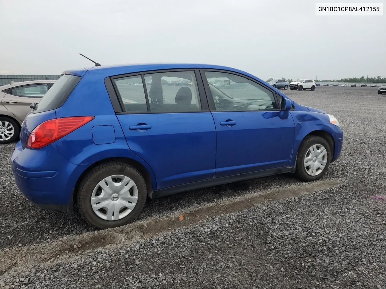 2010 Nissan Versa S VIN: 3N1BC1CP8AL412155 Lot: 62121554