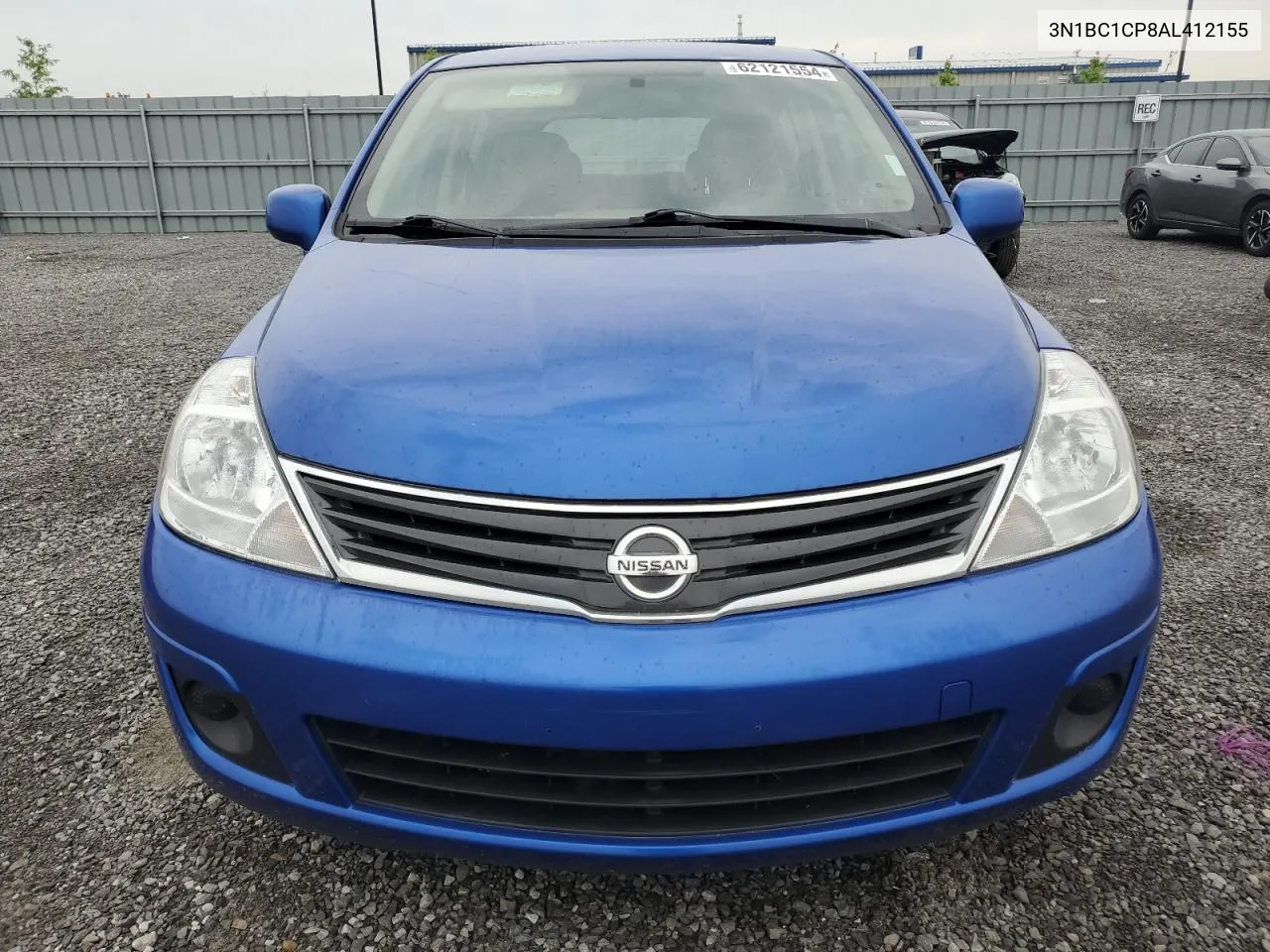 2010 Nissan Versa S VIN: 3N1BC1CP8AL412155 Lot: 62121554