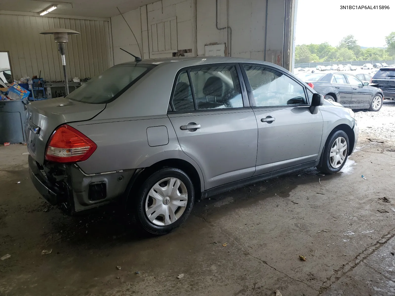 2010 Nissan Versa S VIN: 3N1BC1AP6AL415896 Lot: 62323694