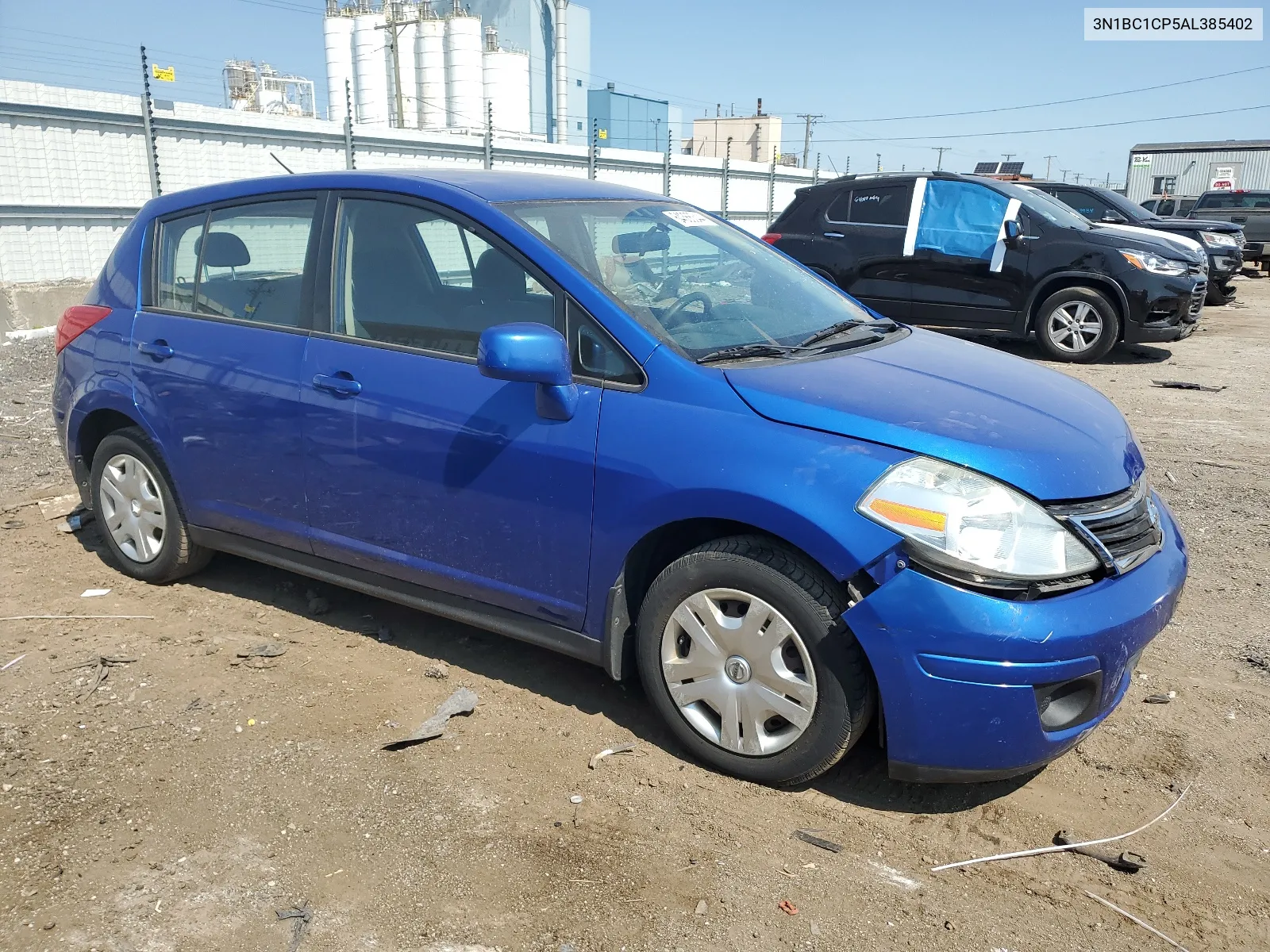 2010 Nissan Versa S VIN: 3N1BC1CP5AL385402 Lot: 64366344