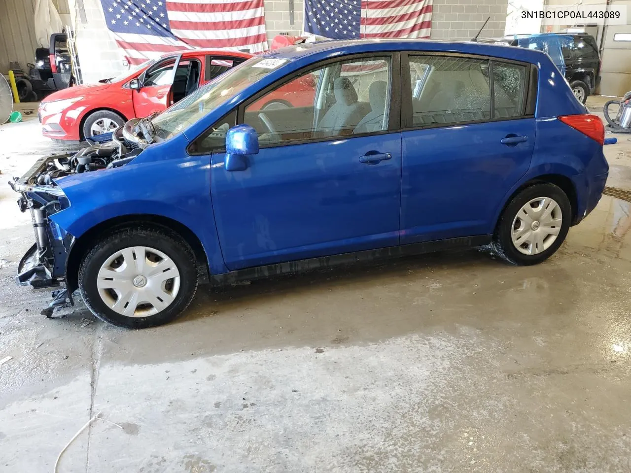 2010 Nissan Versa S VIN: 3N1BC1CP0AL443089 Lot: 64404384