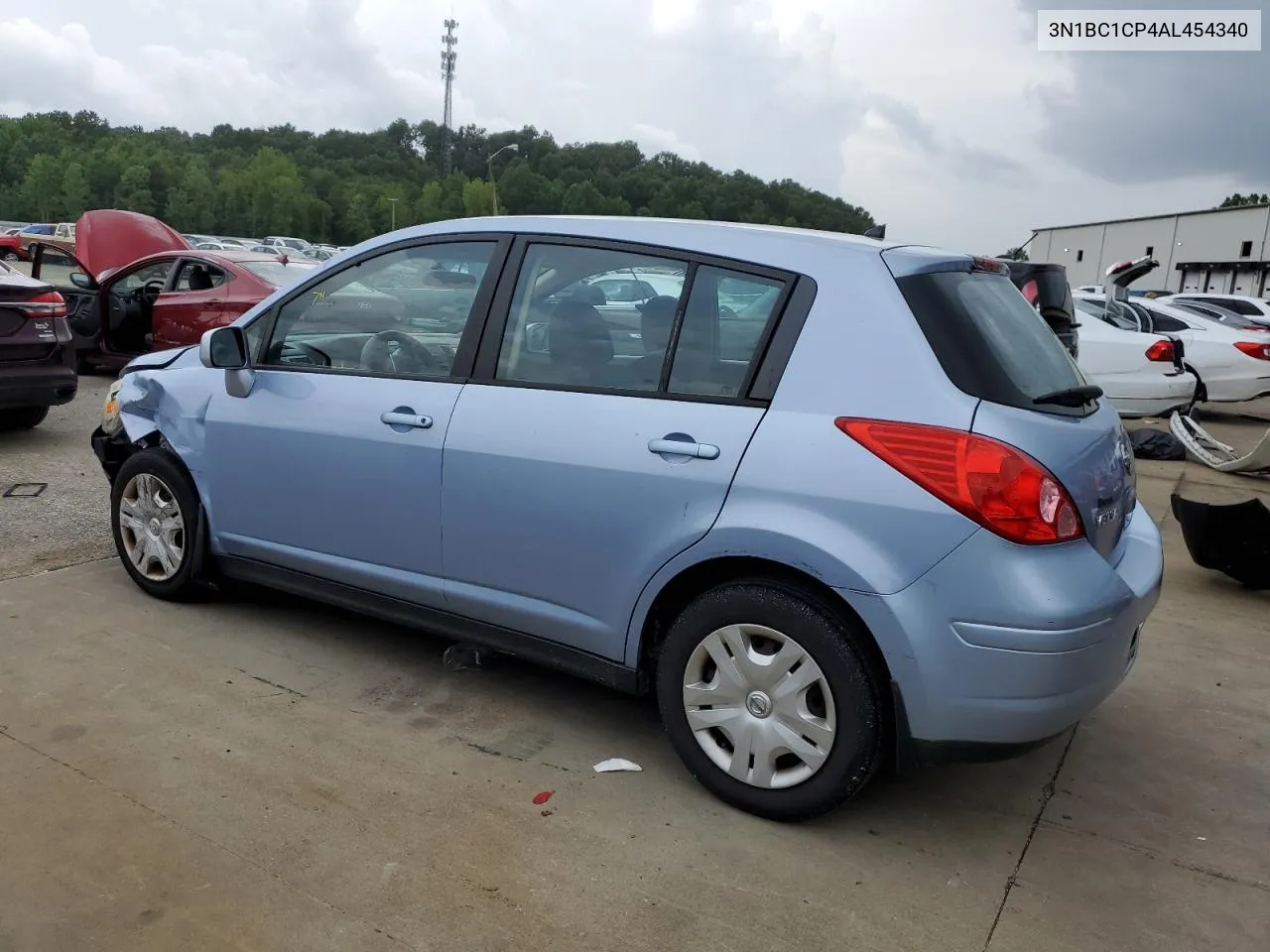 2010 Nissan Versa S VIN: 3N1BC1CP4AL454340 Lot: 65604464