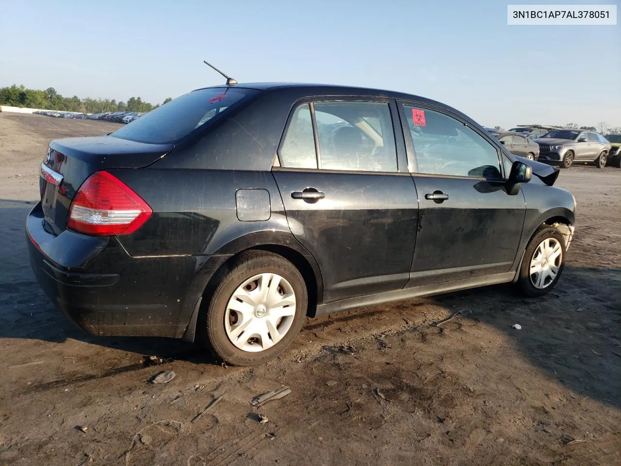 2010 Nissan Versa S VIN: 3N1BC1AP7AL378051 Lot: 65656384