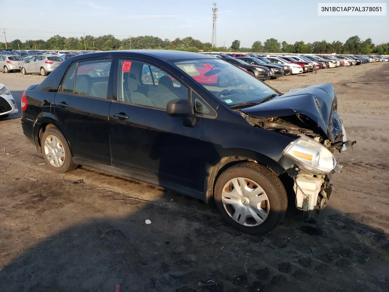 2010 Nissan Versa S VIN: 3N1BC1AP7AL378051 Lot: 65656384