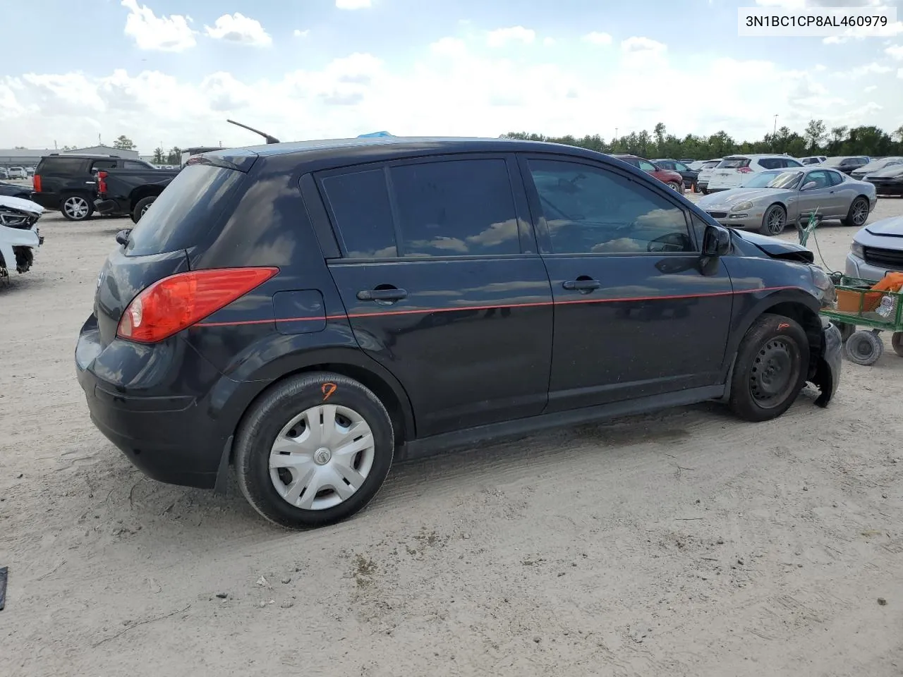 2010 Nissan Versa S VIN: 3N1BC1CP8AL460979 Lot: 66185044