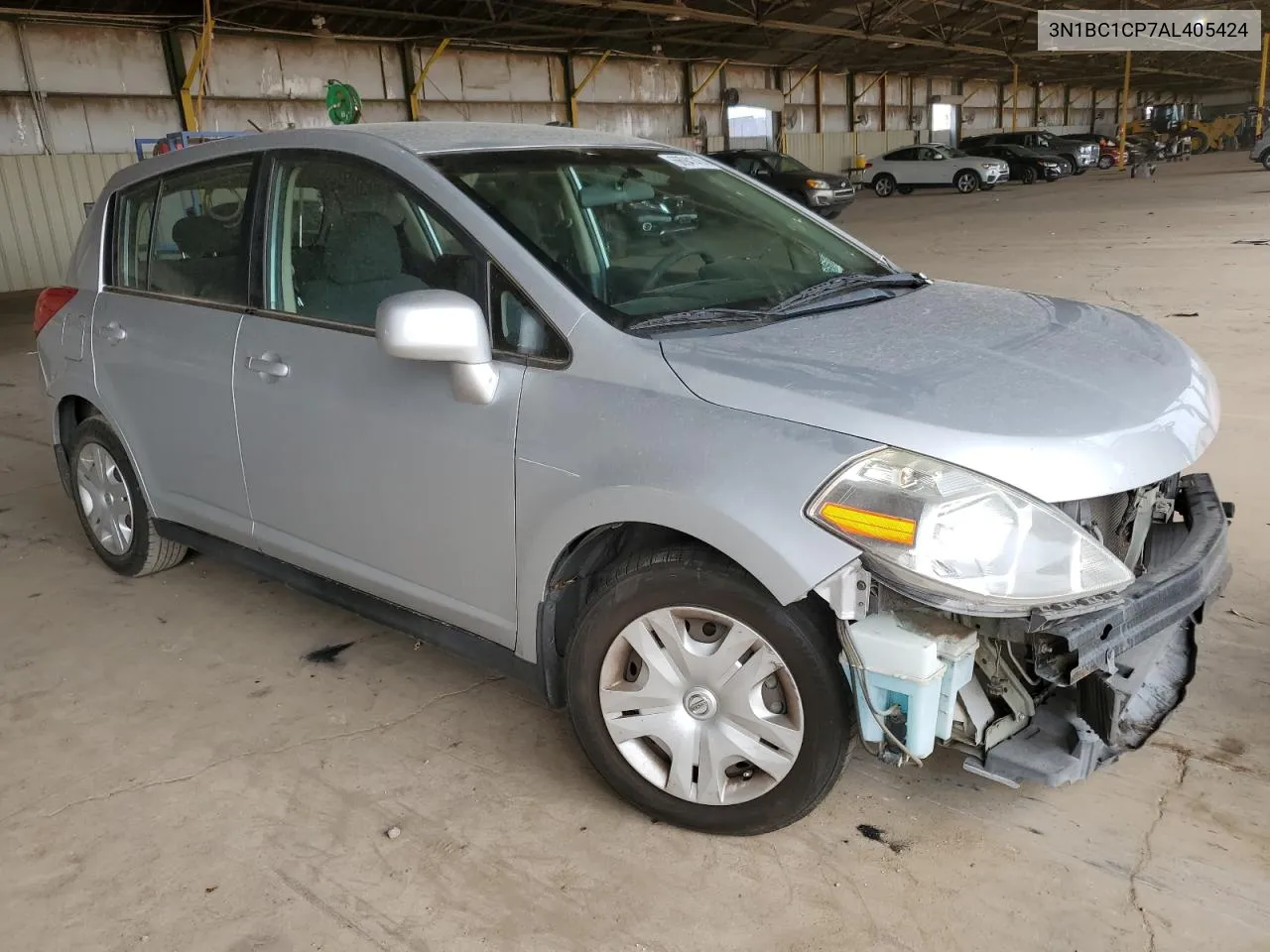 2010 Nissan Versa S VIN: 3N1BC1CP7AL405424 Lot: 66941474