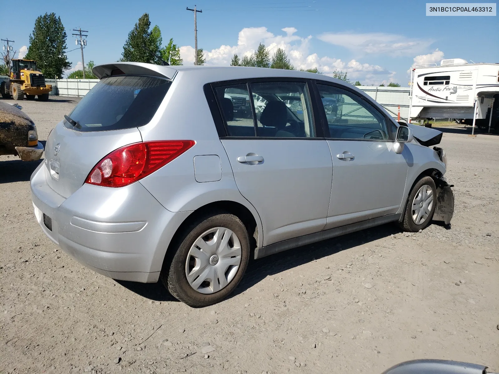 2010 Nissan Versa S VIN: 3N1BC1CP0AL463312 Lot: 67164164