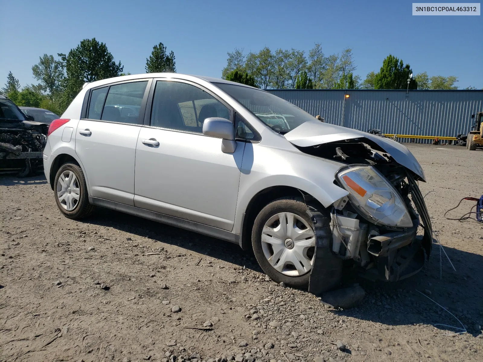 2010 Nissan Versa S VIN: 3N1BC1CP0AL463312 Lot: 67164164