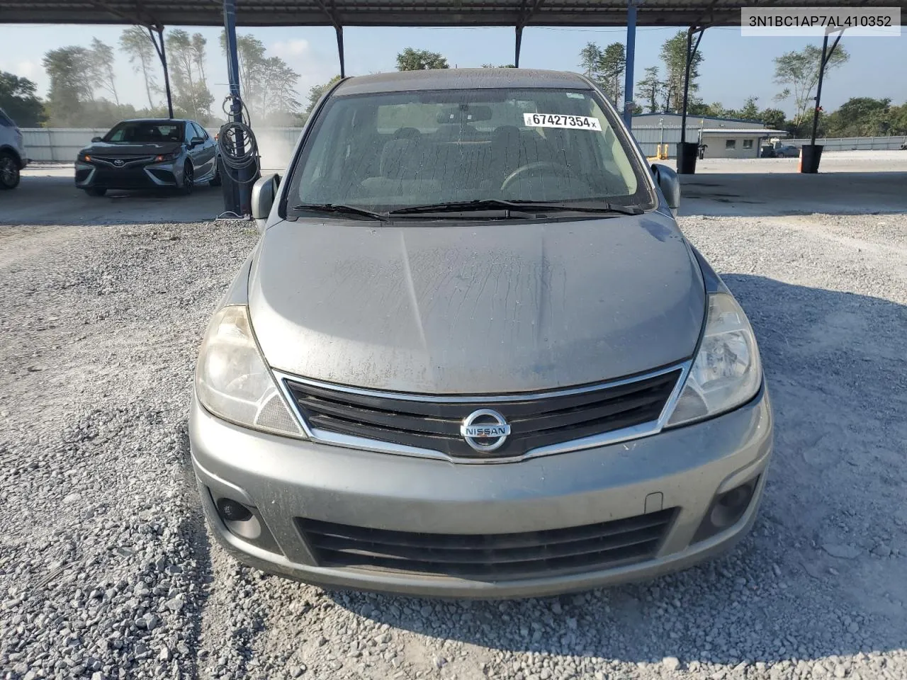 2010 Nissan Versa S VIN: 3N1BC1AP7AL410352 Lot: 67427354