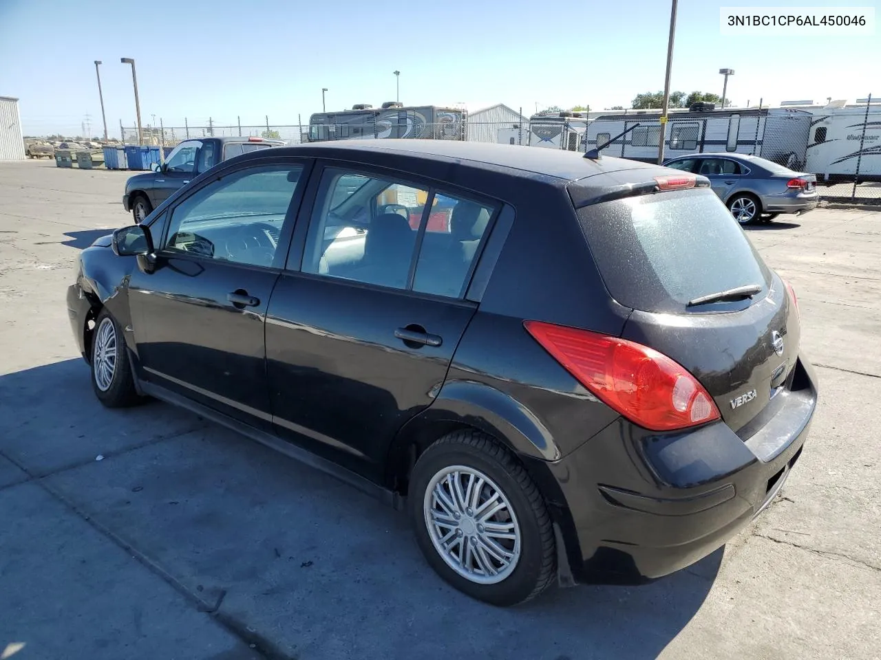 2010 Nissan Versa S VIN: 3N1BC1CP6AL450046 Lot: 67787584