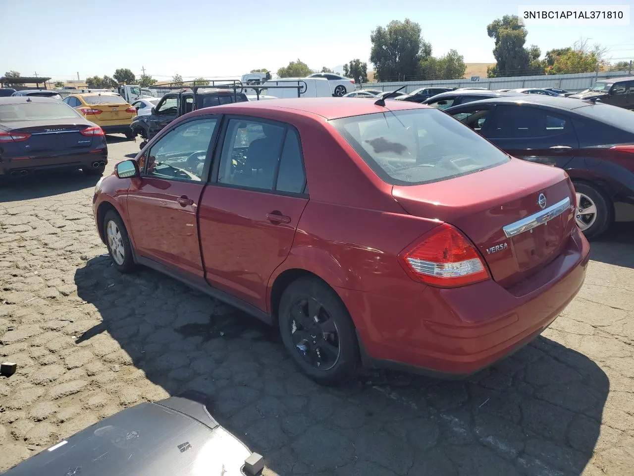 2010 Nissan Versa S VIN: 3N1BC1AP1AL371810 Lot: 68383724