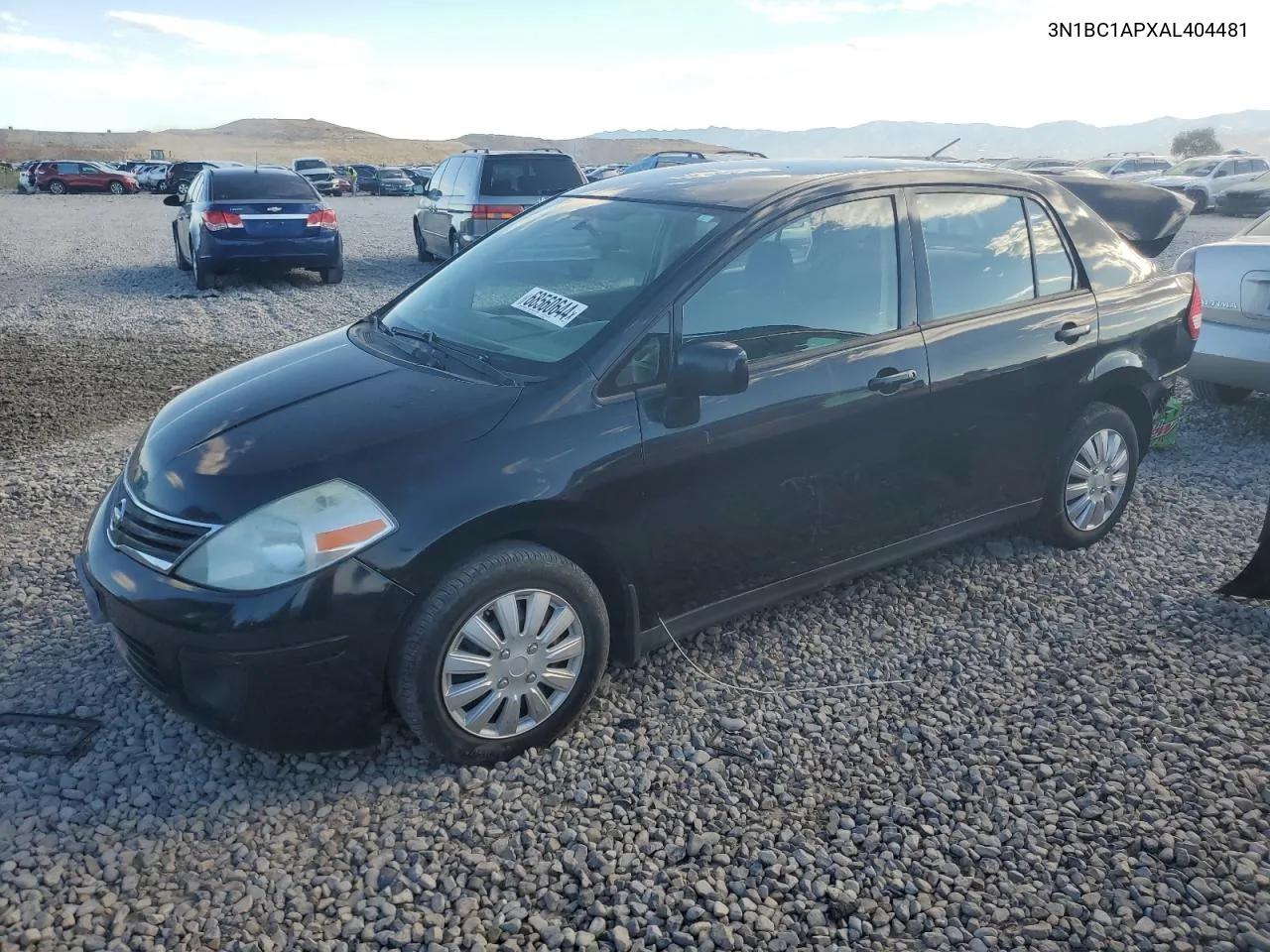 2010 Nissan Versa S VIN: 3N1BC1APXAL404481 Lot: 68560644