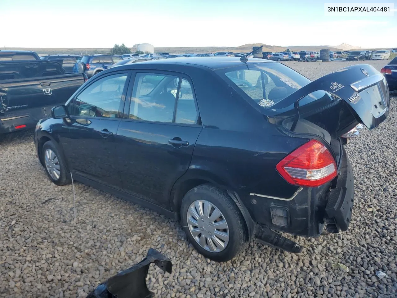 2010 Nissan Versa S VIN: 3N1BC1APXAL404481 Lot: 68560644