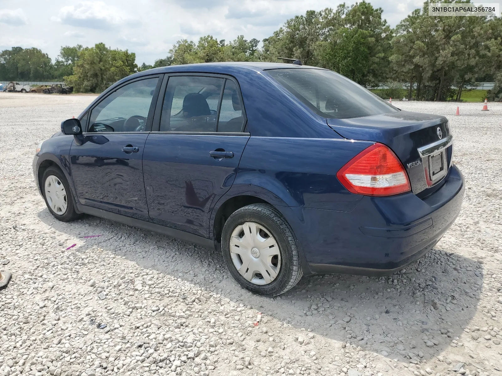 2010 Nissan Versa S VIN: 3N1BC1AP6AL356784 Lot: 68579024