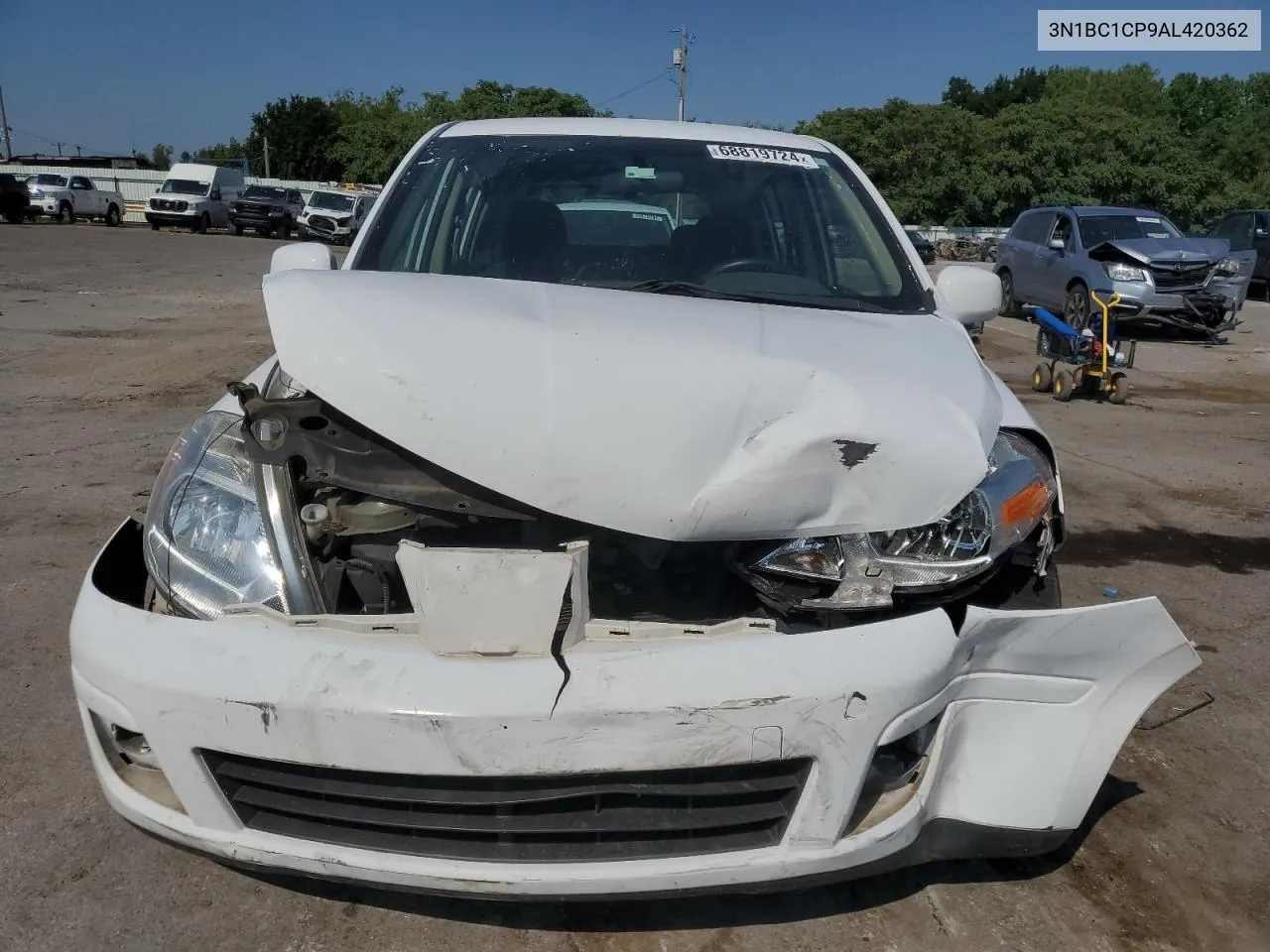 2010 Nissan Versa S VIN: 3N1BC1CP9AL420362 Lot: 68819724